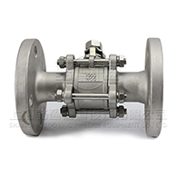 三片式法兰球阀