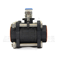 碳钢三片式球阀